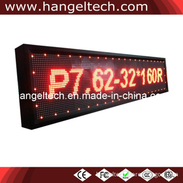 Indoor Red Color Programmable LED Scrolling Message Display Sign 32X160 USB Control